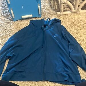 Nike Deep Blue Full-Zip Hoodie